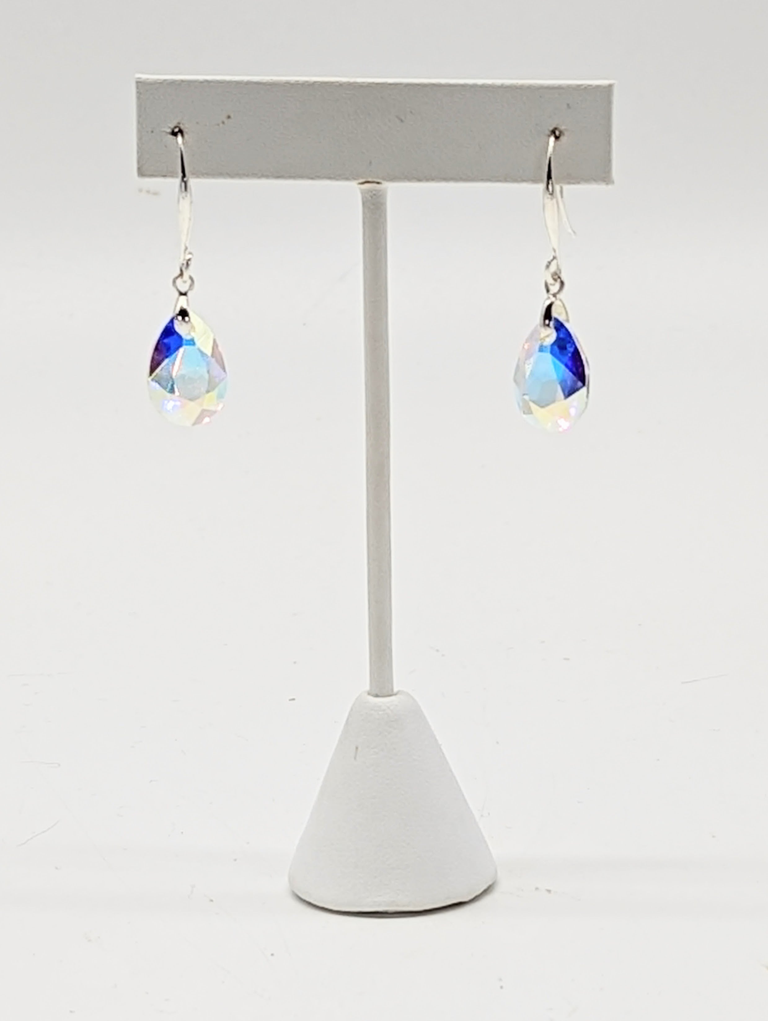"Crystal Shimmer" Austrian Crystal Earrings on Sterling Silver